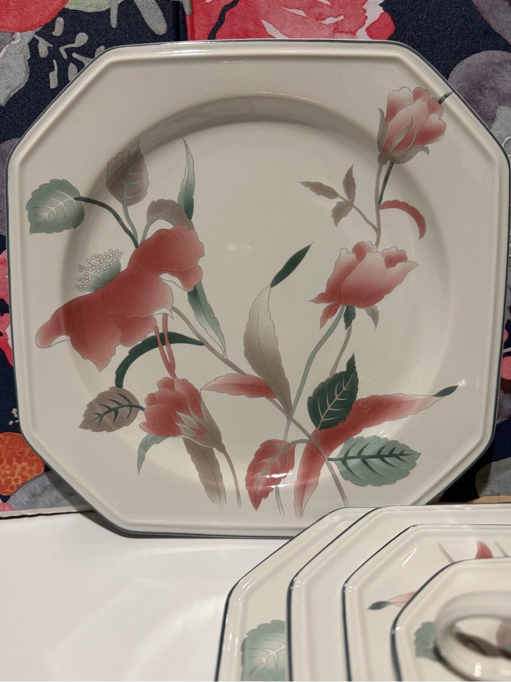 Mikasa table settings (2 full settings)